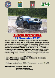 locandina 4° Tuscia Retro'