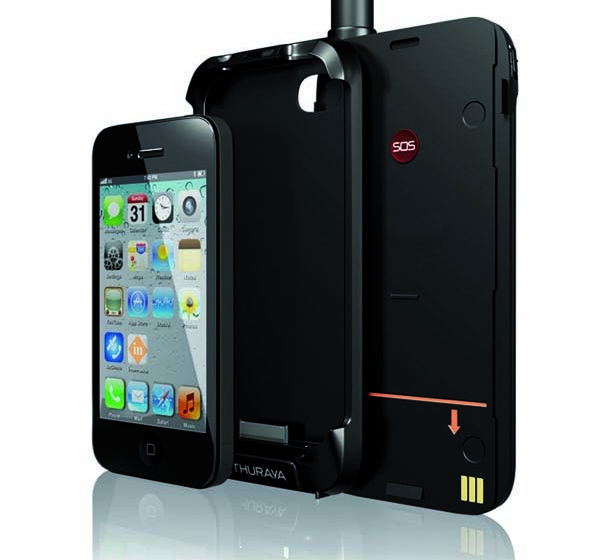  iPhone satellitare con Thuraya SatSleeve