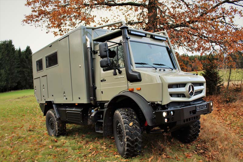  Unimog Mercedes: l’avventura è il suo mestiere