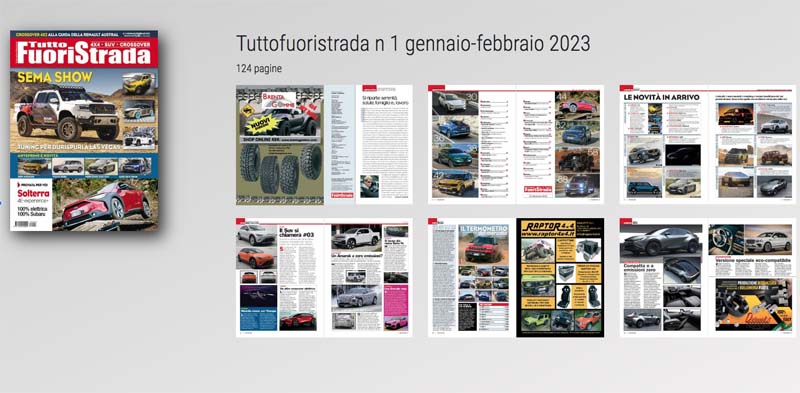  Tuttofuoristrada adesso è disponibile anche nella versione digitale sfogliabile!