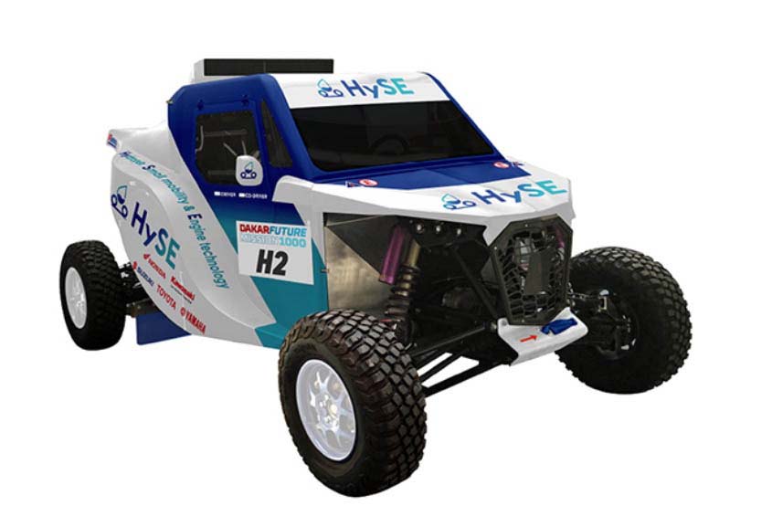  Suzuki: un proto a idrogeno per la Dakar