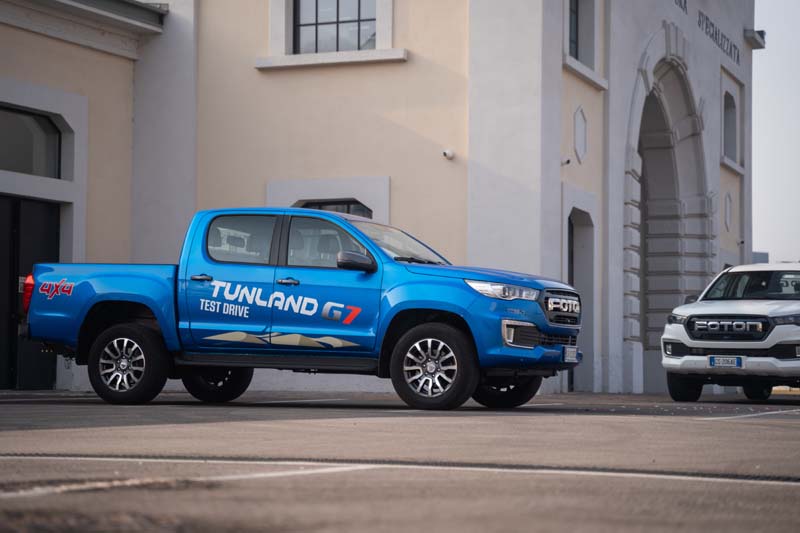  Il pick up Foton Tunland G7 è disponibile dai concessionari