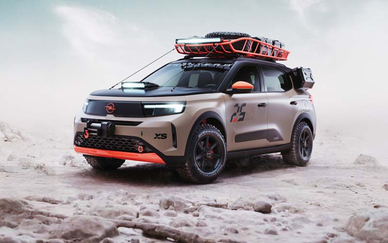  Opel Frontera Gravel elettrica avventurosa pronta a tutto