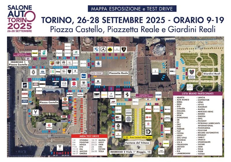  Salone Auto Torino: informazioni utili per incontrare gli oltre 50 brand presenti