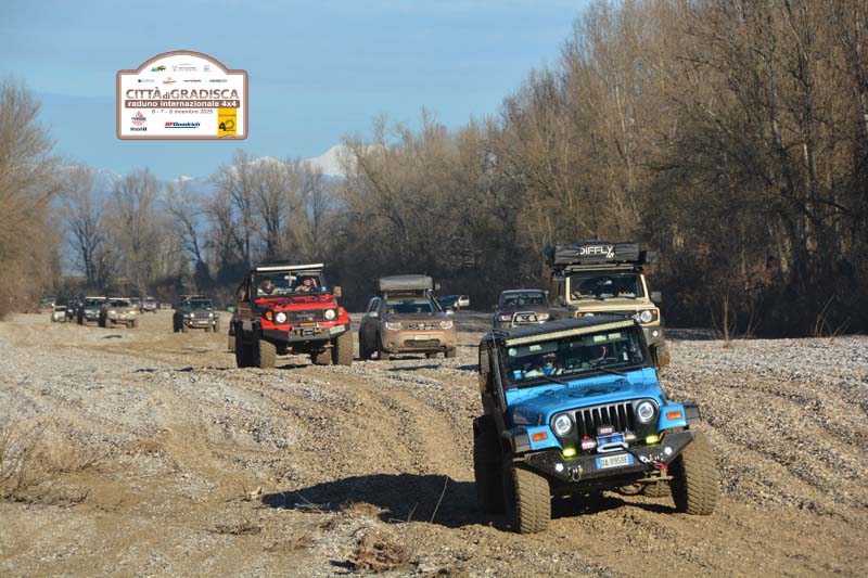  Si è svolto con successo il raduno Internazione 4×4 Città di Gradisca 2025